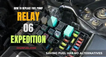 Replacing Fuel Pump Relay in 06 Expeditions: A Step-by-Step Guide