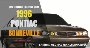 Replacing the Fuel Pump Relay in a 1996 Pontiac Bonneville