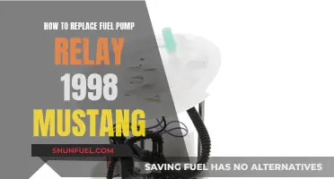 Replacing the Fuel Pump Relay in Your 1998 Mustang