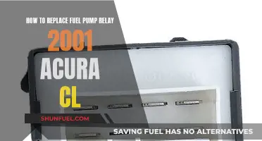 Replacing the Fuel Pump Relay in Your 2001 Acura CL