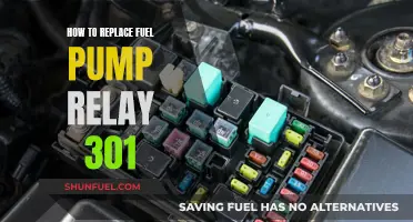 Replacing Fuel Pump Relay 301: A Step-by-Step Guide