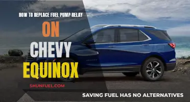 Replacing Fuel Pump Relay in Chevy Equinox: Step-by-Step Guide