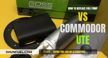 Replacing the Fuel Pump in Your Commodore Ute