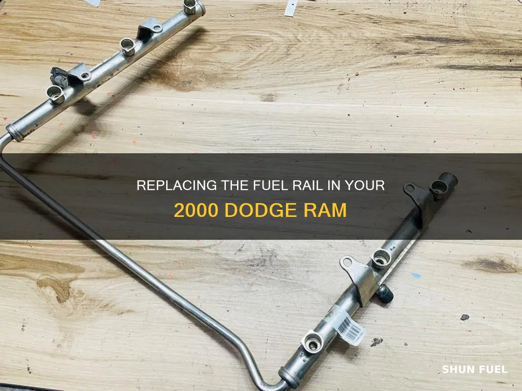 how to replace fuel rail on a 2000 dodge ram
