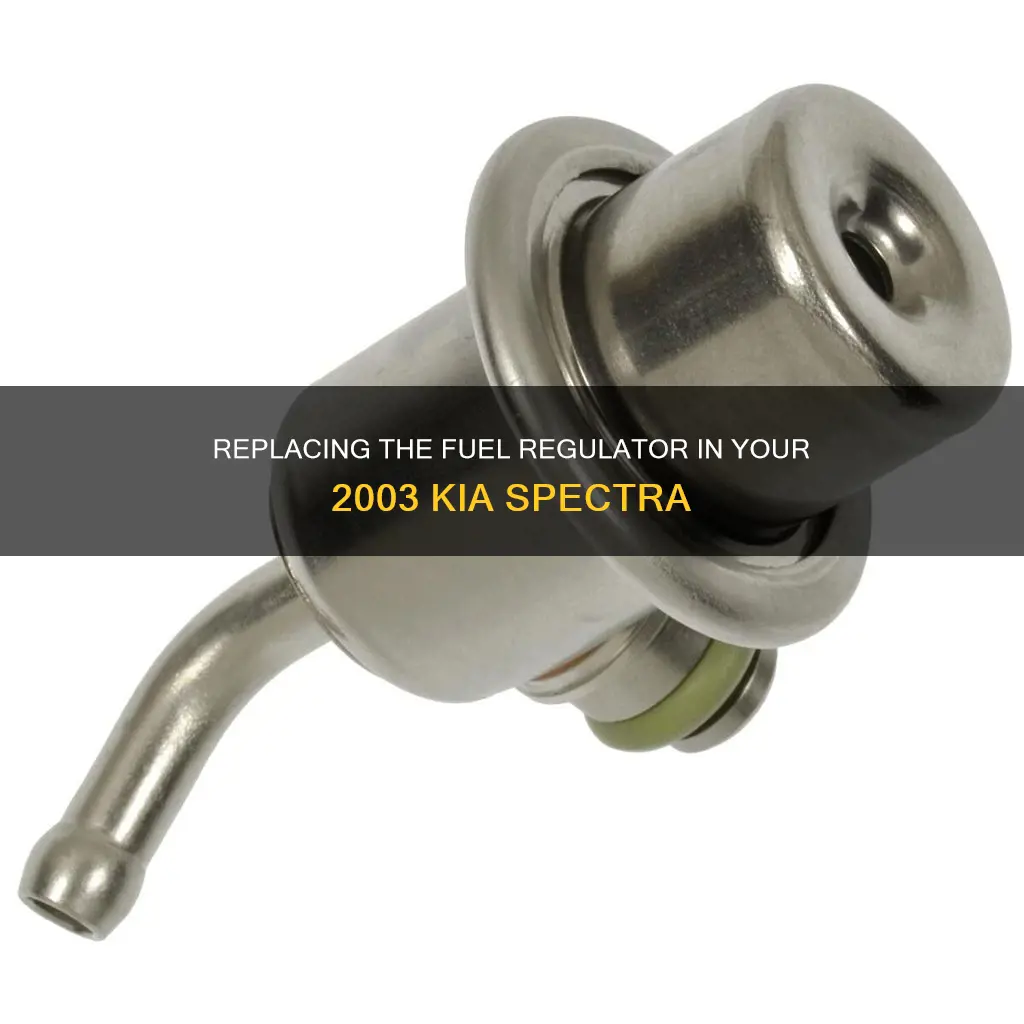 how to replace fuel regulater on 2003 kia spectra