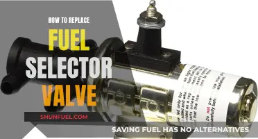 Replacing a Fuel Selector Valve: A Step-by-Step Guide