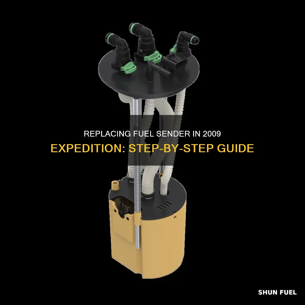 how to replace fuel sender 2009 expedition