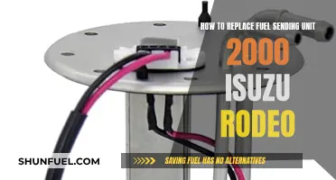 Replacing Fuel Sending Unit in Isuzu Rodeo: Step-by-Step Guide