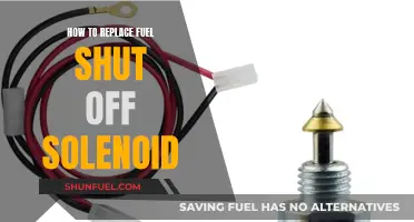 Replacing Fuel Shut-Off Solenoid: Step-by-Step Guide