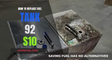 Replacing Fuel Tank in 1992 S10: Step-by-Step Guide