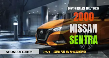 Replacing the Fuel Tank in a 2000 Nissan Sentra