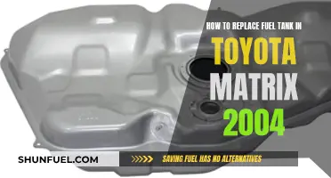 Replacing the Fuel Tank in a Toyota Matrix: Step-by-Step Guide