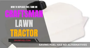 Replacing Fuel Tank on Craftsman Lawn Tractor: Step-by-Step Guide