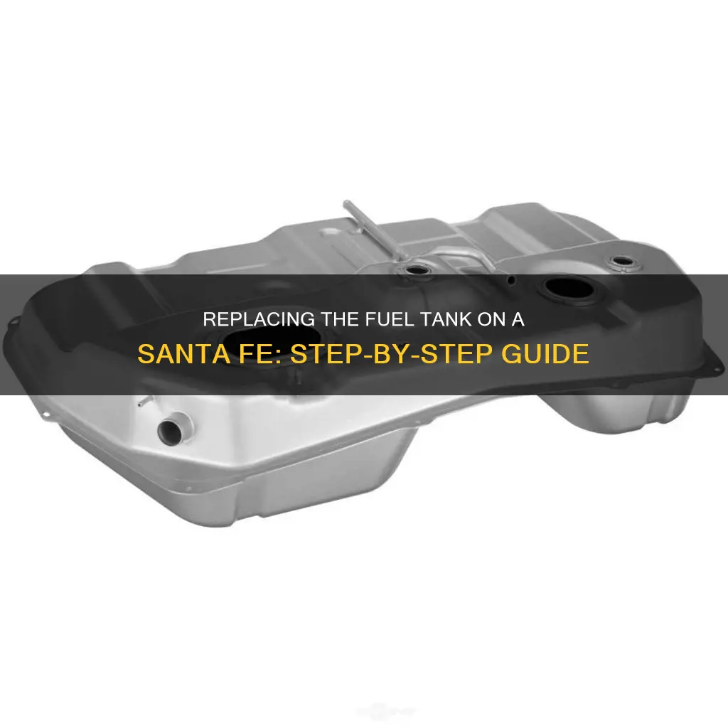 how to replace fuel tank on santa fe