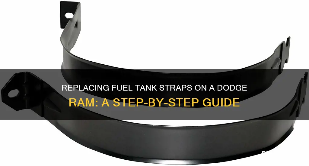 how to replace fuel tank straps dodge ram