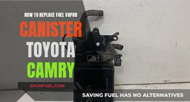 Replacing Fuel Vapor Canister in Toyota Camry: DIY Guide