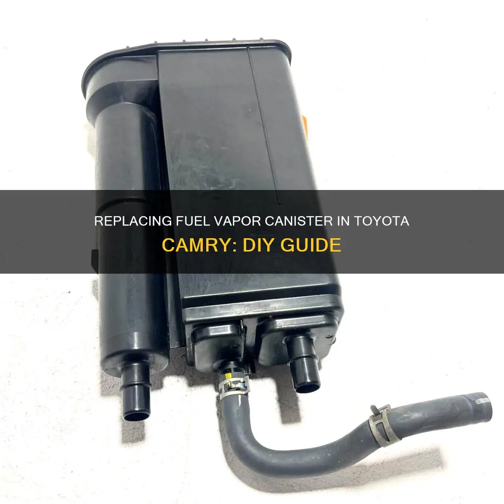 how to replace fuel vapor canister toyota camry