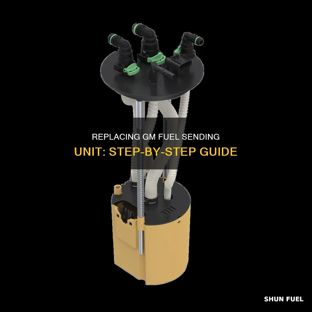 how to replace gm fuel sending unit