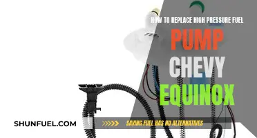 Replacing Chevy Equinox's High-Pressure Fuel Pump: Step-by-Step Guide