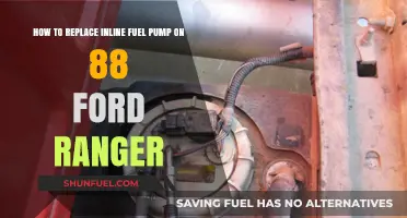 DIY Guide: Replacing Inline Fuel Pump on 1988 Ford Ranger
