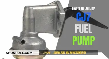 Replacing the Fuel Pump in a Jeep CJ7: DIY Guide