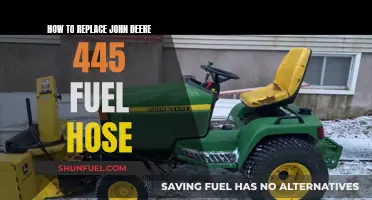 Replacing John Deere 445 Fuel Hose: A Step-by-Step Guide