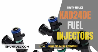 Fuel Injector Replacement: Nissan KAD24DE Engine Guide