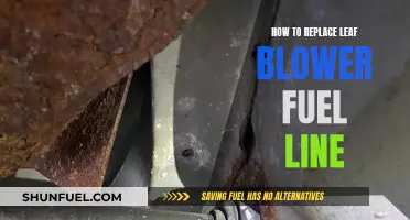 Replacing Leaf Blower Fuel Line: A Step-by-Step Guide