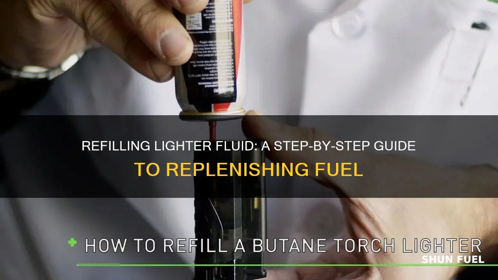 how to replace lighter fuel