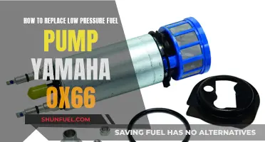 Replacing Yamaha's Low-Pressure Fuel Pump: A Step-by-Step Guide