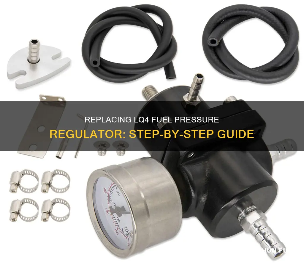 how to replace lq4 fuel pressure regulator