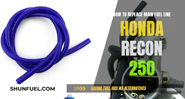 Replacing the Main Fuel Line in Your Honda Recon 250