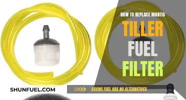 Replacing Mantis Tiller Fuel Filter: Step-by-Step Guide