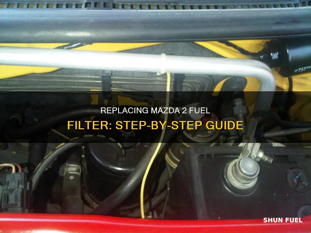 how to replace mazda 2 fuel filter