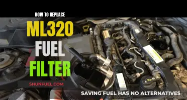 Replacing the Fuel Filter in Your ML320: Step-by-Step Guide