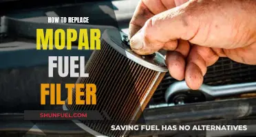 Replacing Mopar Fuel Filter: Step-by-Step Guide for Beginners