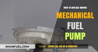 Step-by-Step Guide to Replacing a Mopar Mechanical Fuel Pump