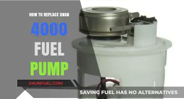 Step-by-Step Guide to Replacing Your Onan 4000 Fuel Pump