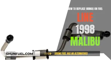 Replacing Fuel Line O-Rings in a 1998 Malibu