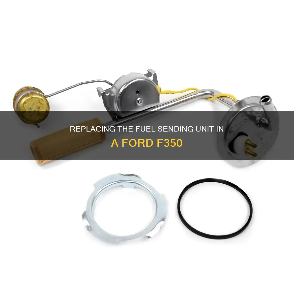 how to replace sending unit ford 2008 f350 fuel