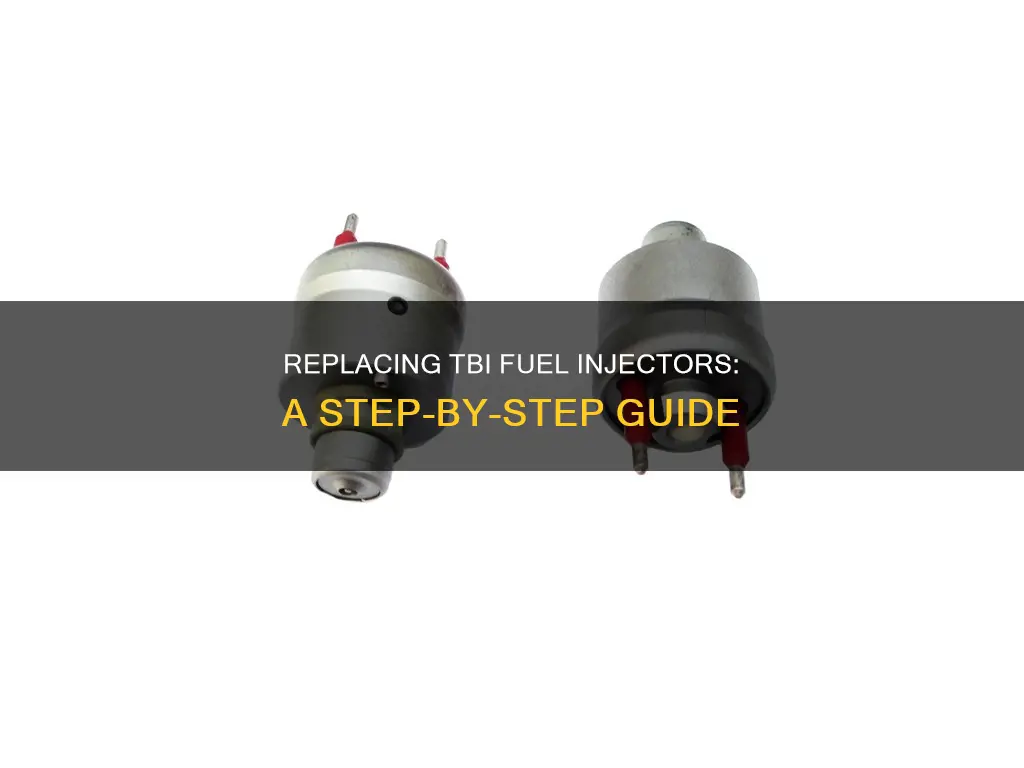 how to replace tbi fuel injector