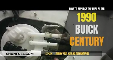 Replacing the Fuel Filter in Your 1990 Buick Century