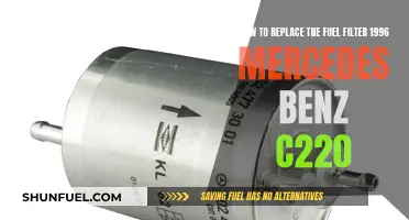 Replacing Fuel Filter in 1996 Mercedes Benz C220: Step-by-Step Guide