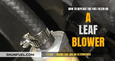 Replacing Fuel Filter: Leaf Blower Maintenance Guide