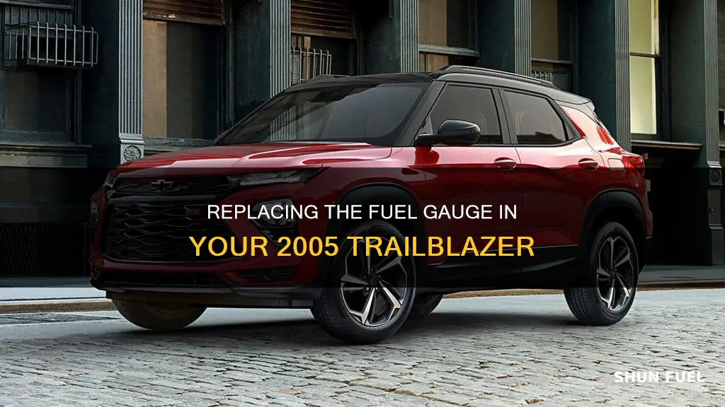 how to replace the fuel gauge on a 2005 trailblazer