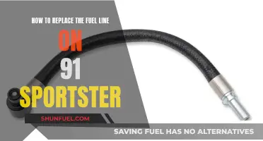 Replacing Fuel Lines: A 91 Sportster Guide