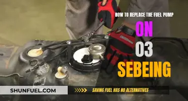 Replacing Fuel Pump in '03 Sebring: Step-by-Step Guide