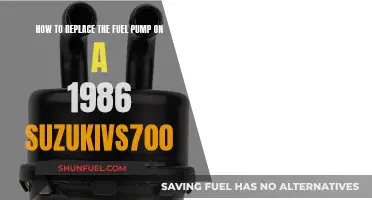 Replacing Fuel Pump in Suzuki VS700: Step-by-Step Guide