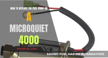 Replacing the Fuel Pump on Your Microquiet 4000: Step-by-Step Guide