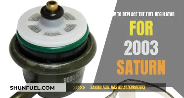 Replacing the Fuel Regulator in Your 2003 Saturn